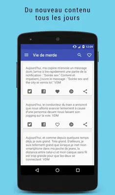 Meilleures Citations android App screenshot 4